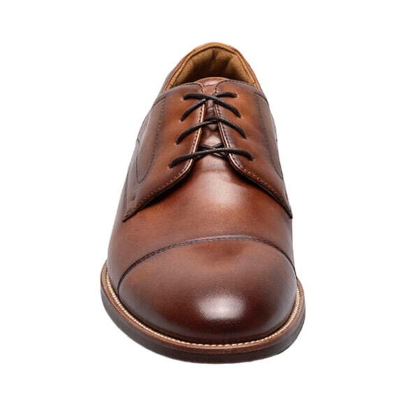 Mens Florsheim Rucci Cap Toe Oxford in Cognac Leather. 13384 221 main image 5